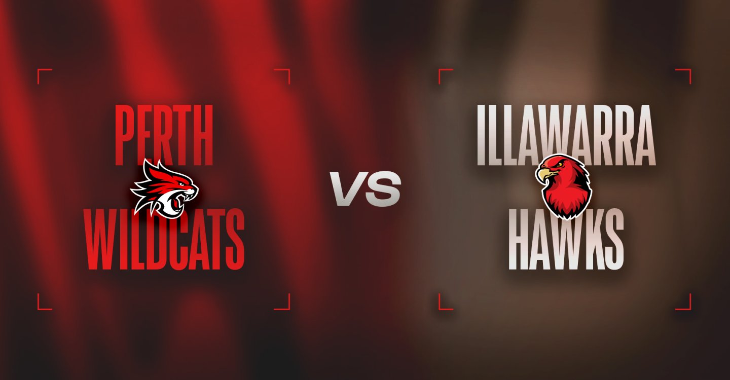 M15 VERIFIED · Perth Wildcats vs Illawarra Hawks · 1440x750